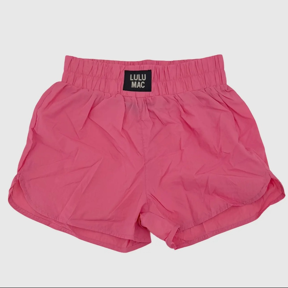 NWT Lulu Mac Pink Athletic Shorts